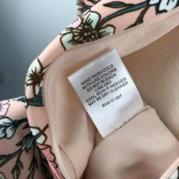 NWT Alexia Admor Fallon Floral ruffled sleeveless dress women's size 8 (263) - Picture 11 of 11